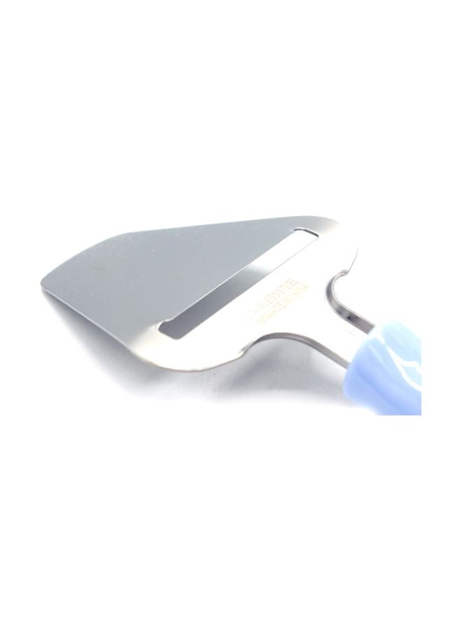 Bin-Shihoun-Abomar Stainless Steel Cheese Cutter Blue/silver - Image 2