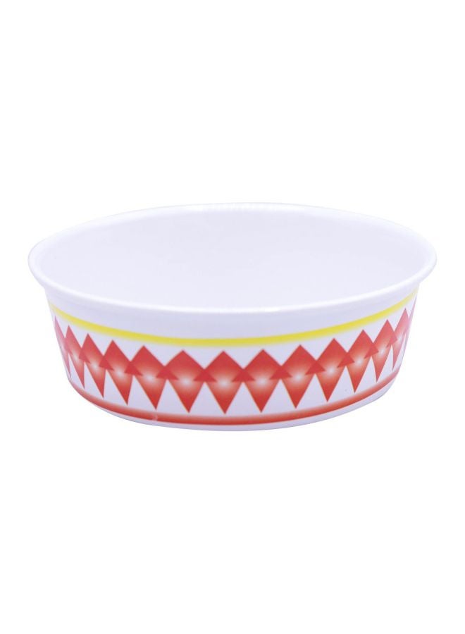 Bin-Shihoun-Abomar - 9-Piece Serving Set White/Red - Image 1