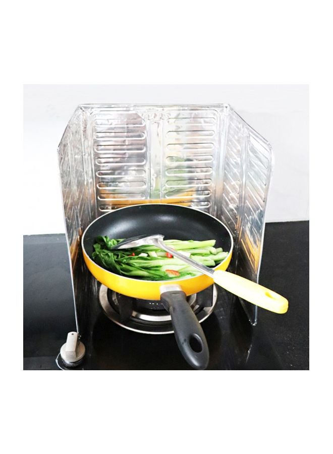 Generic - Aluminium Foil Oil-proof Stove Block Silver 30.00 x 2.00 x 20.00centimeter - Image 1
