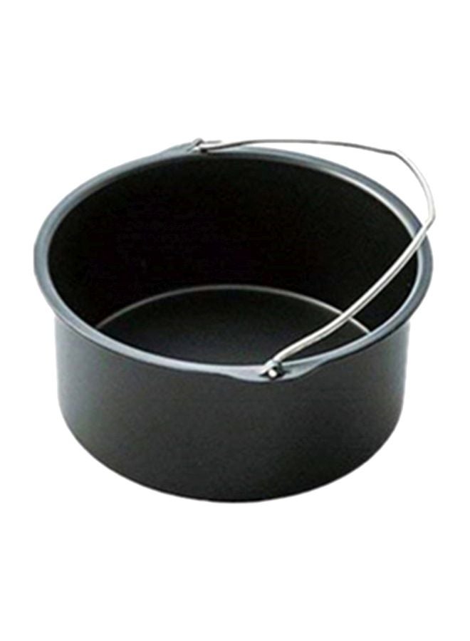 طقم ملحقات للمقلاة الهوائية مكون من 8 قطع أسود/فضي - Image 2