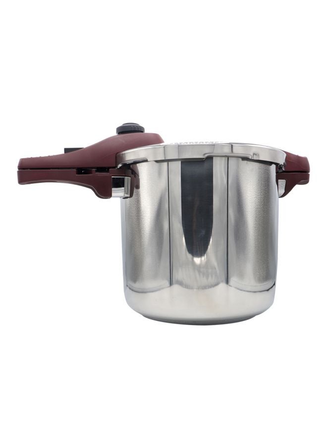 بن شيهون أبوعمر جهاز طهي بالبخار ترايبون محكم ويعمل بالضغط فضي/ بني/ أسود 9.0لترات - Image 3