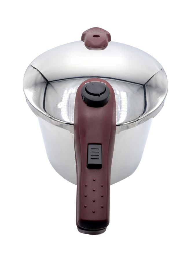 بن شيهون أبوعمر جهاز طهي بالبخار ترايبون محكم ويعمل بالضغط فضي/ بني/ أسود 9.0لترات - Image 2