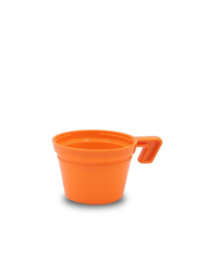 Bin-Shihoun-Abomar - Stainless Steel Thermos With Travel Cups Orange/Black - Image 1