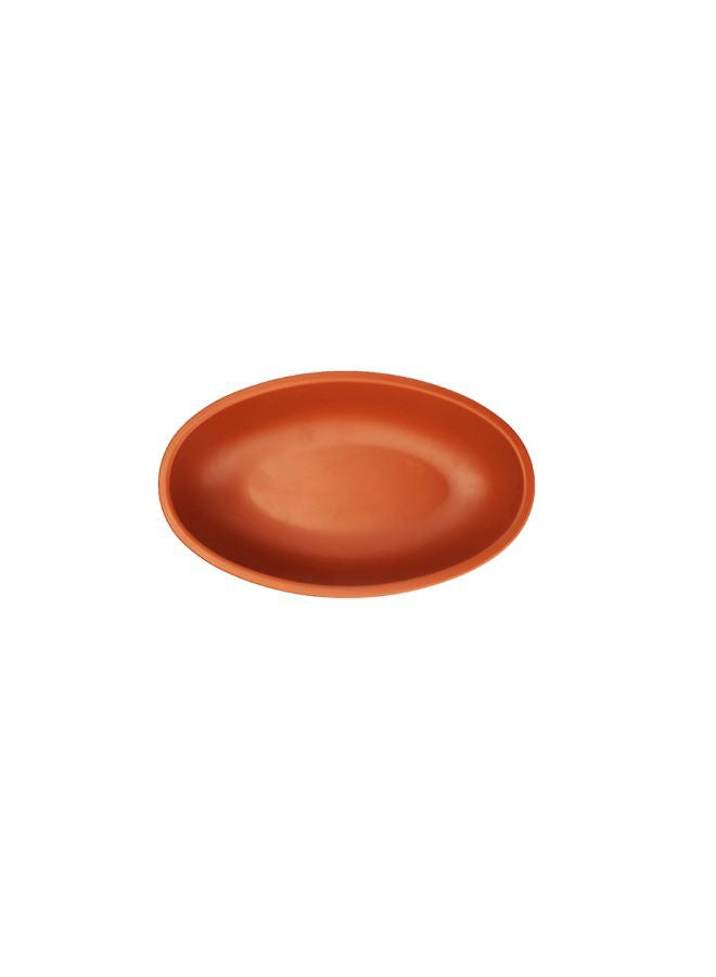 Servewell - Matte Oval Dish Brown 19x11centimeter - Image 1