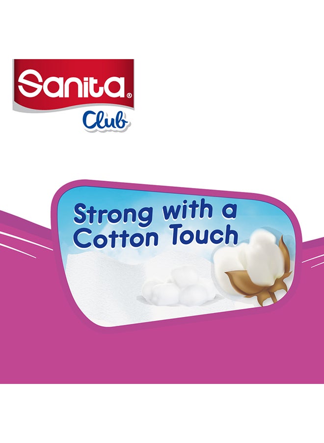 Sanita 2 Ply Embossed Toilet Tissue Rolls White  - Image 4