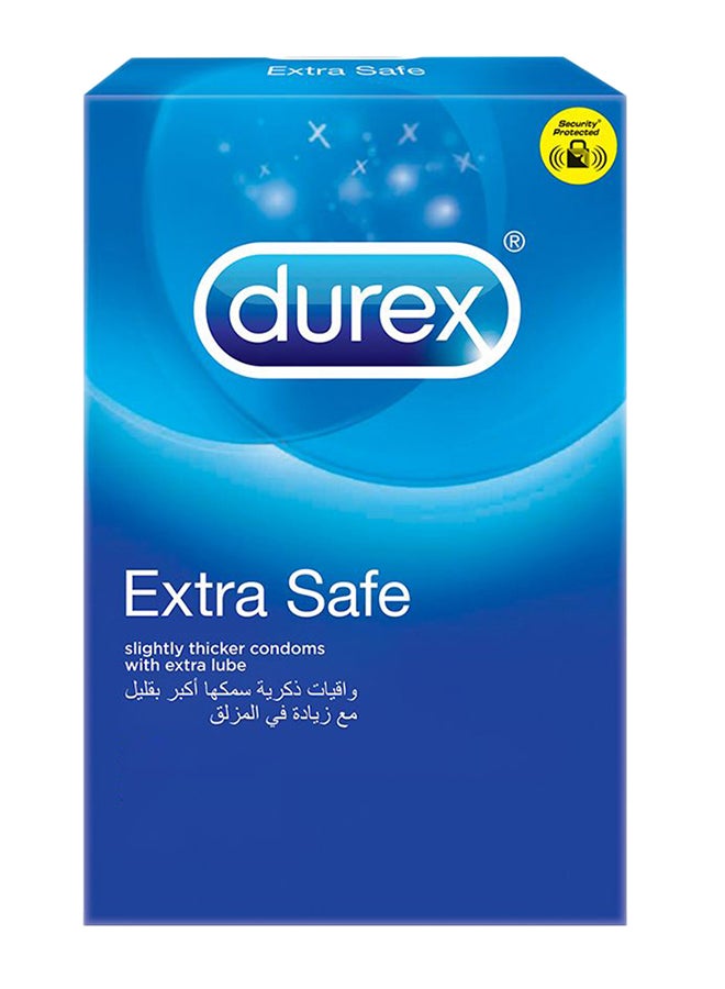 Durex - Pack Of 20 Extra Safe Slightly Thicker Condom - Image 1