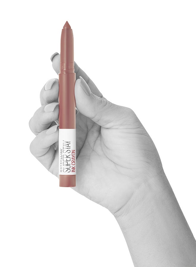 MAYBELLINE NEW YORK - SuperStay Ink Crayon Lipstick 10 Trust your Gut - Image 1