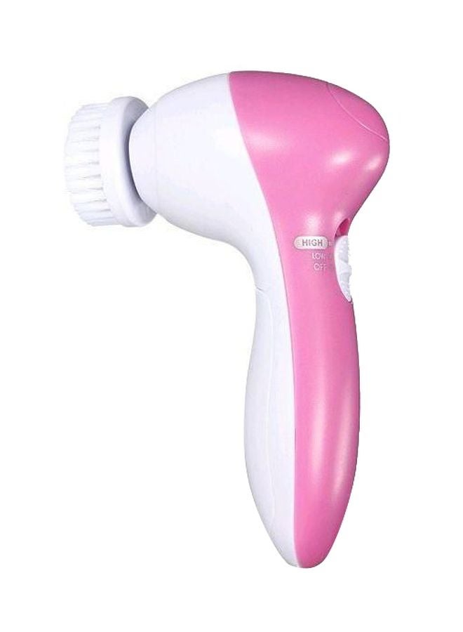 5-In-1 Face Cleaning Machine White/Pink - Image 2