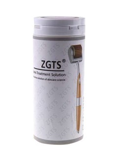 ZGTS Derma Needle Skin Roller Gold/White  - Image 4