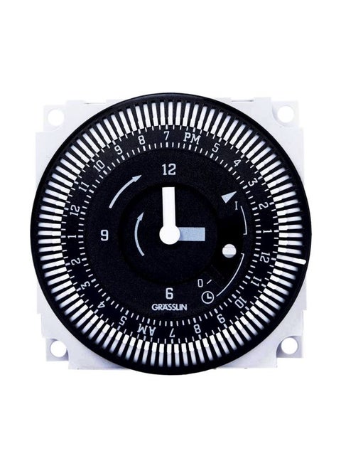 Electromechanical Timer Module Black