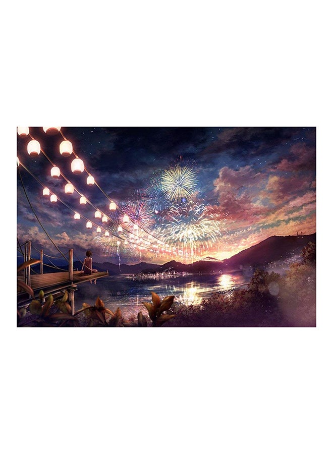 1000-Piece Sky Dream Fireworks Jigsaw Puzzle 