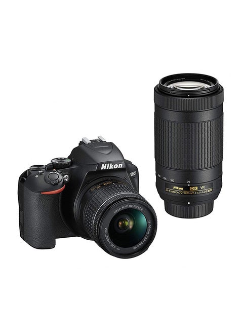 Nikon D3500 DSLR Camera With 18-55mm VR Lens with 70-300mm Lens