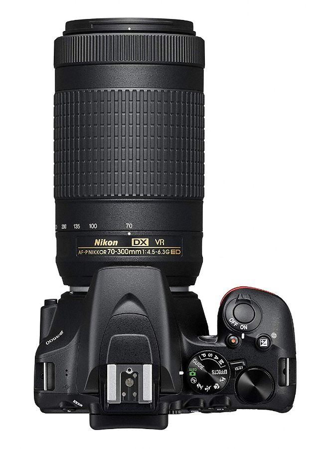 Nikon - Nikon D3500 DSLR Camera With 18-55mm VR Lens with 70-300mm Lens - Image 1