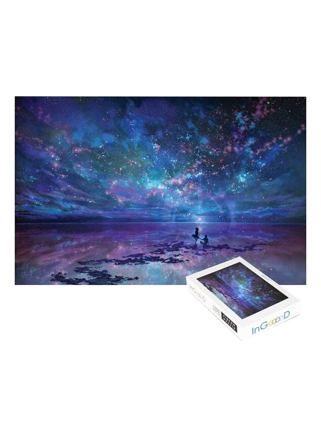 1000-Piece Star Sea Jigsaw Puzzle 30 x 20inch - Image 1