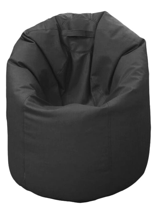 GOOFBALL - PU Leather Bean Bag Black - Image 1