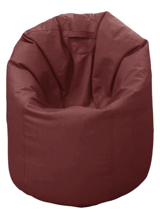 PU Leather Bean Bag Brown 80x50cm