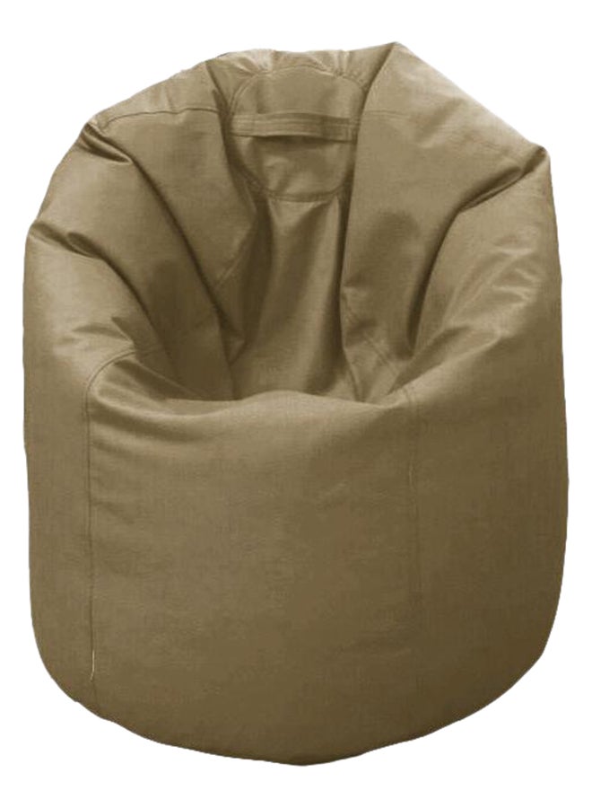 GOOFBALL PU Leather Bean Bag Beige 
