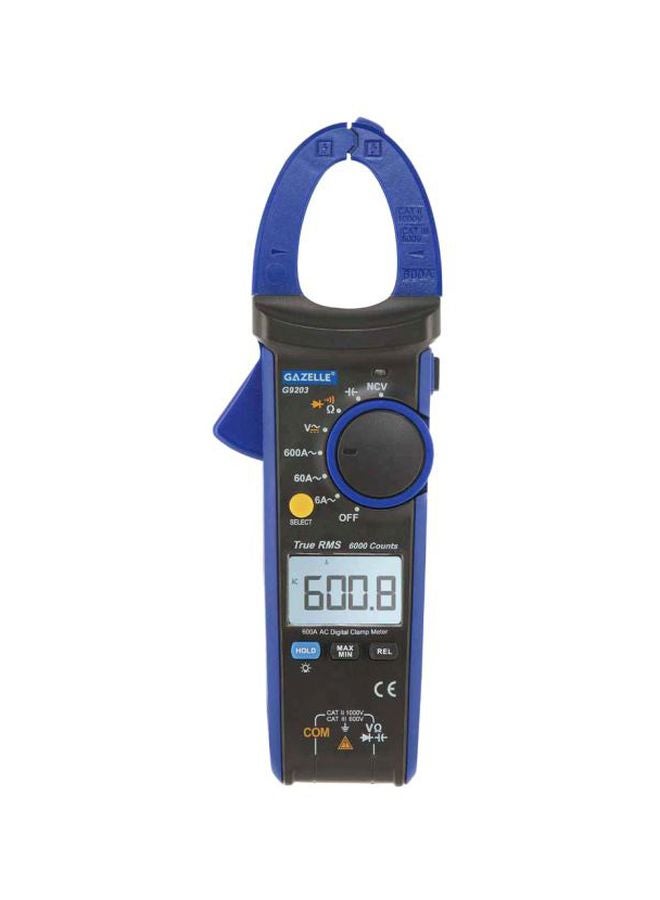 Gazelle True RMS Digital Clamp Meter Blue/Black  - Image 1