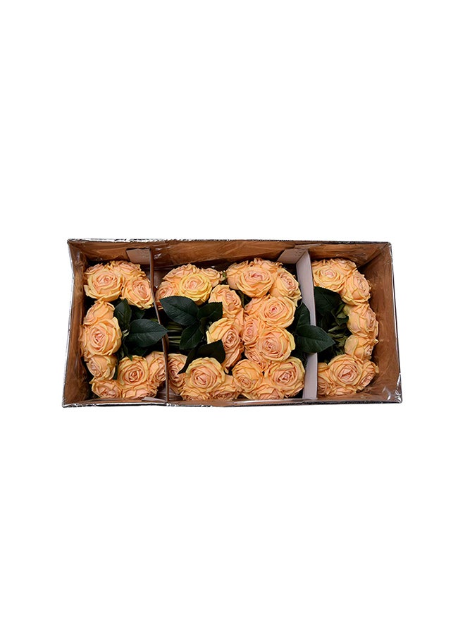 ياتاي 6 ورود صناعية وبملمس طبيعي أصفر 23X6Ø³Ù†ØªÙŠÙ…ØªØ± - Image 4