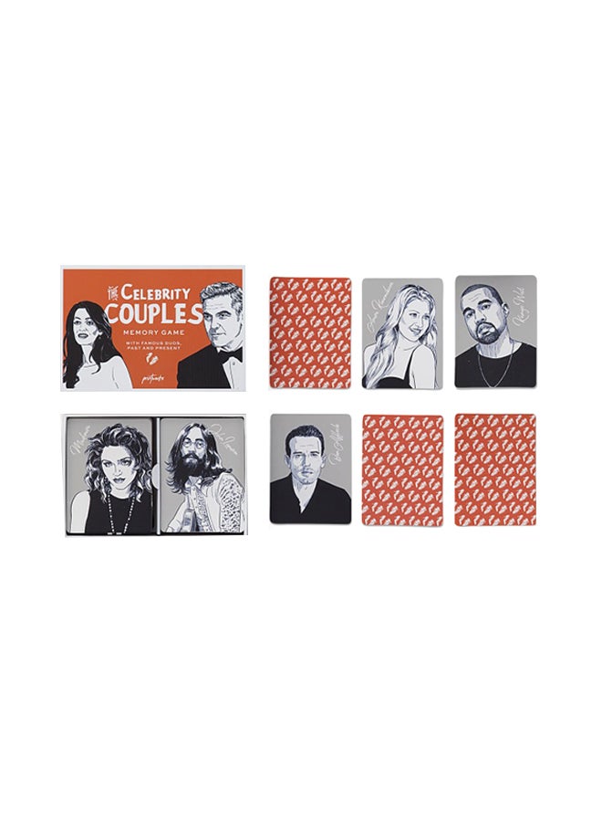 PrintWorks Card Games Memory Celebrity 10X14.5X5cm - Image 2