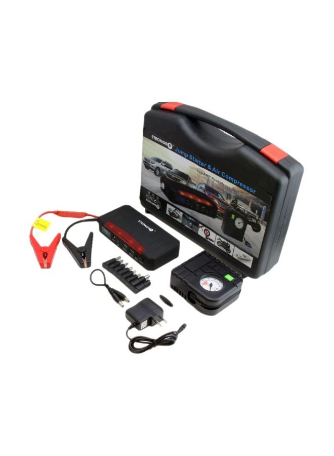 High Power - Car Air Compressor With Jump Starter Kit - Image 1