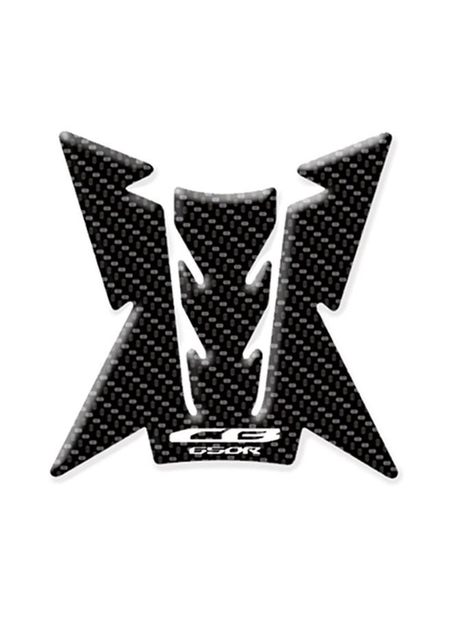 Generic - 4-Piece Carbon Fiber Motorcycle Tank Pad Protector For HONDA CB650R 2019 - Image 1