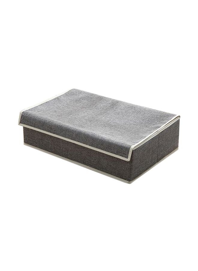 Sharpdo Cotton Underwear Storage Box Grey 46x31x12cm  - Image 1
