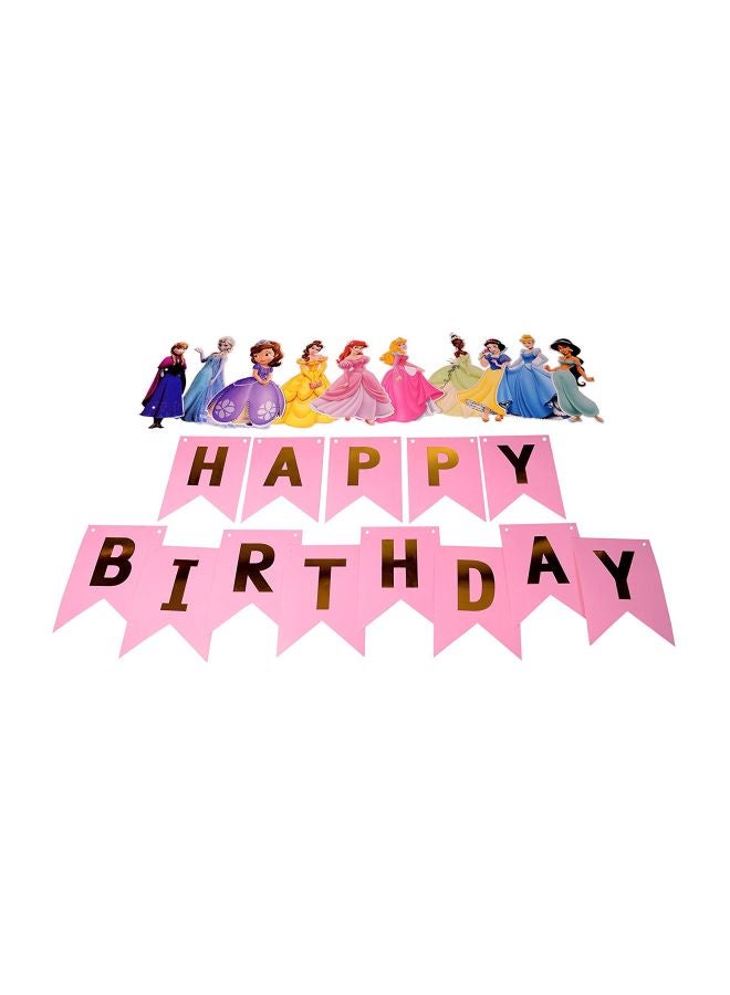 ساند بوكس مجموعة لافتات بطبعة عبارة "Happy Birthday" - Image 2