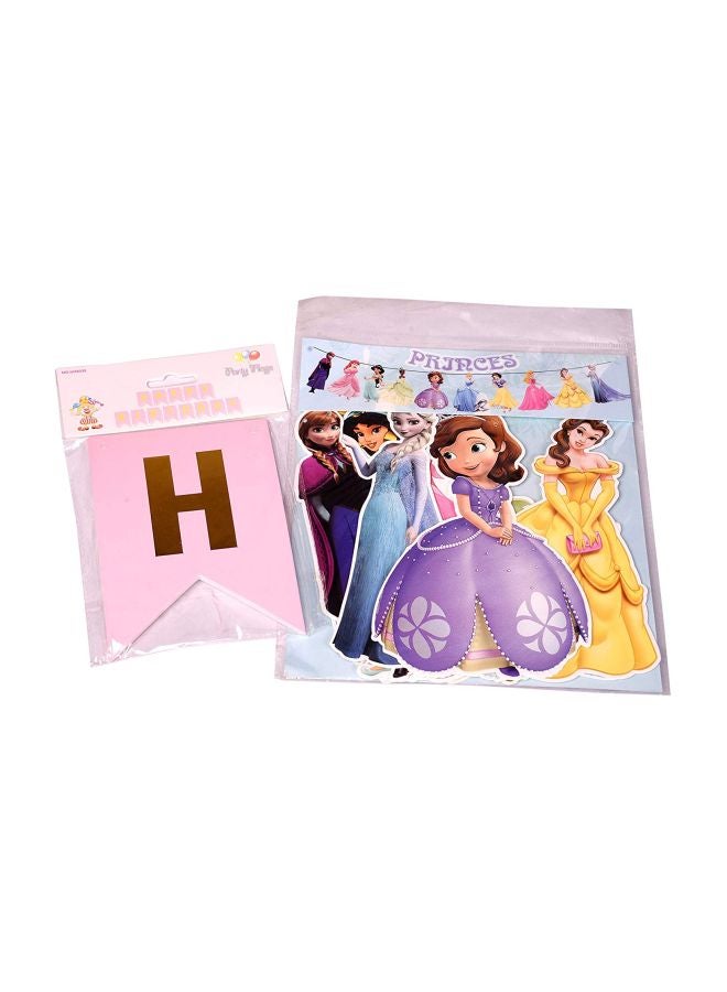 ساند بوكس مجموعة لافتات بطبعة عبارة "Happy Birthday" - Image 3