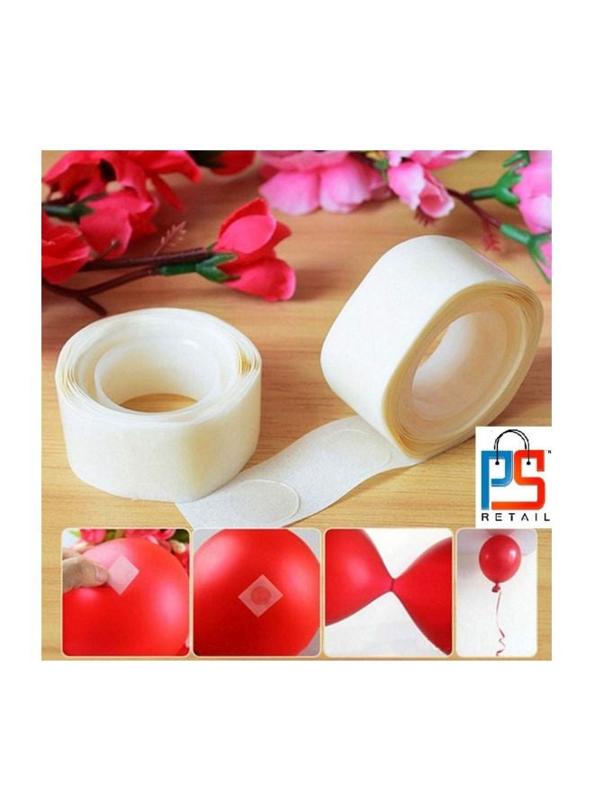 P S Retail Pack Of 300 Removable Glue Dots For Balloons  - Image 2