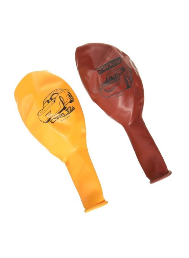 أمسكان مجموعة من 6 بالونات بشخصيات من فيلم ديزني CARS طراز 111763 30.4سم - Image 1