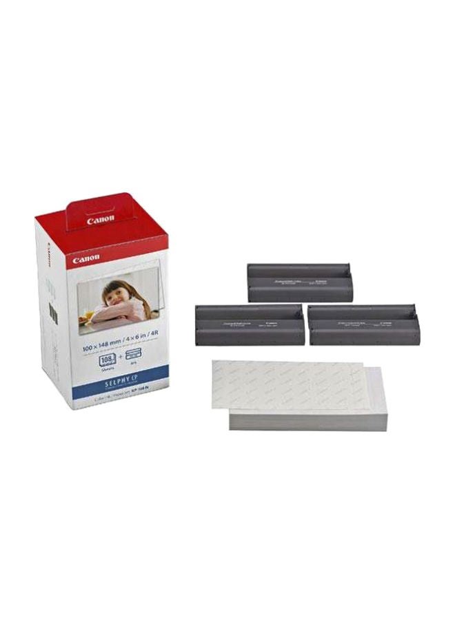 Canon Colour Ink With Paper Set Black - Image 1