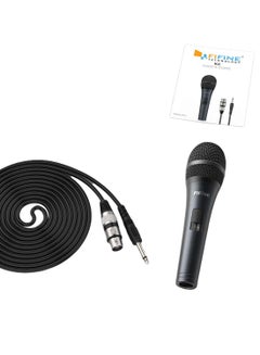 FIFINE Karaoke Microphone,Fifine Dynamic Vocal Microphone For Speaker,Wired Handheld Mic With On/Off Switch And 14.8ft Detachable Cable.(K6) K6 Black  - Image 4