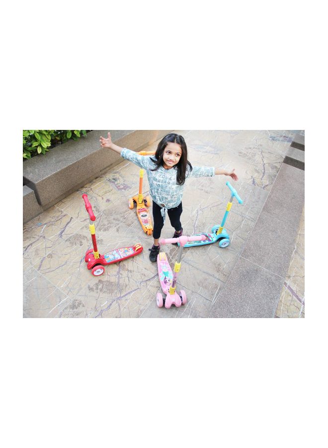 أر فور رابيت سكوتر ب3 عجلات وارتفاع قابل للتعديل وردي - Image 4