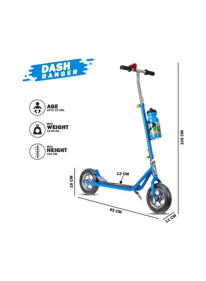 Two Wheel Power Ranger Scooter Multicolour