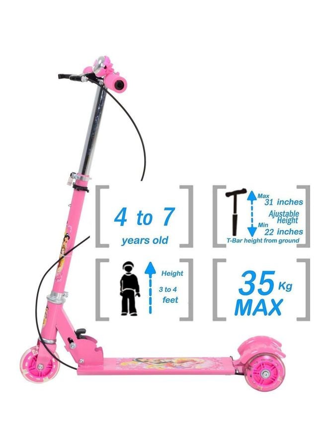 SAJANI Foldable Scooter Cycle Pink - Image 5