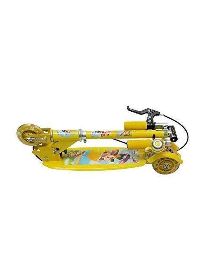 Raawan Foldable Scooter RA6019 Yellow - Image 3