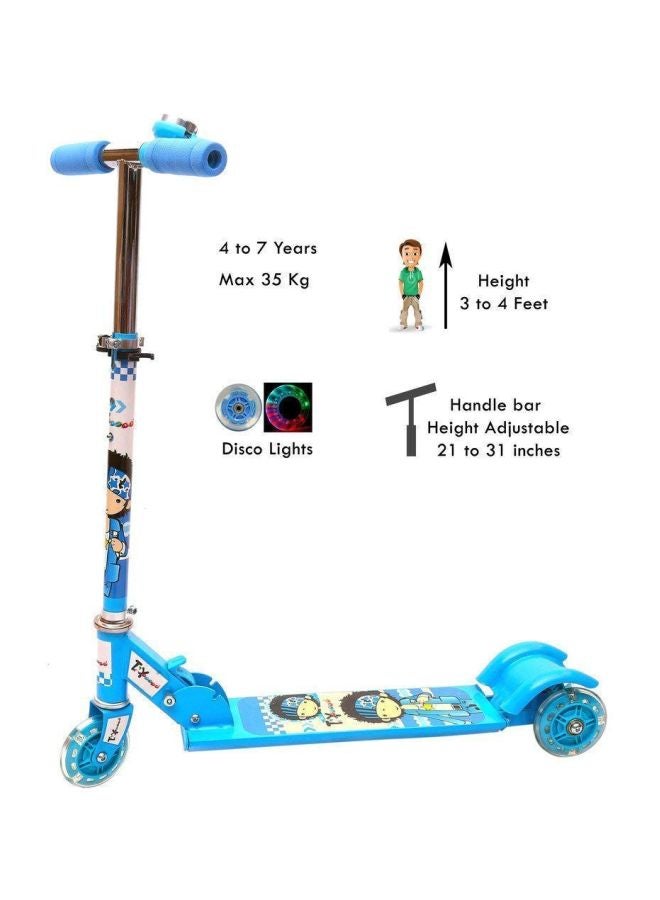 Raawan 3 Wheel Foldable Scooter RA6020 Multicolour - Image 2