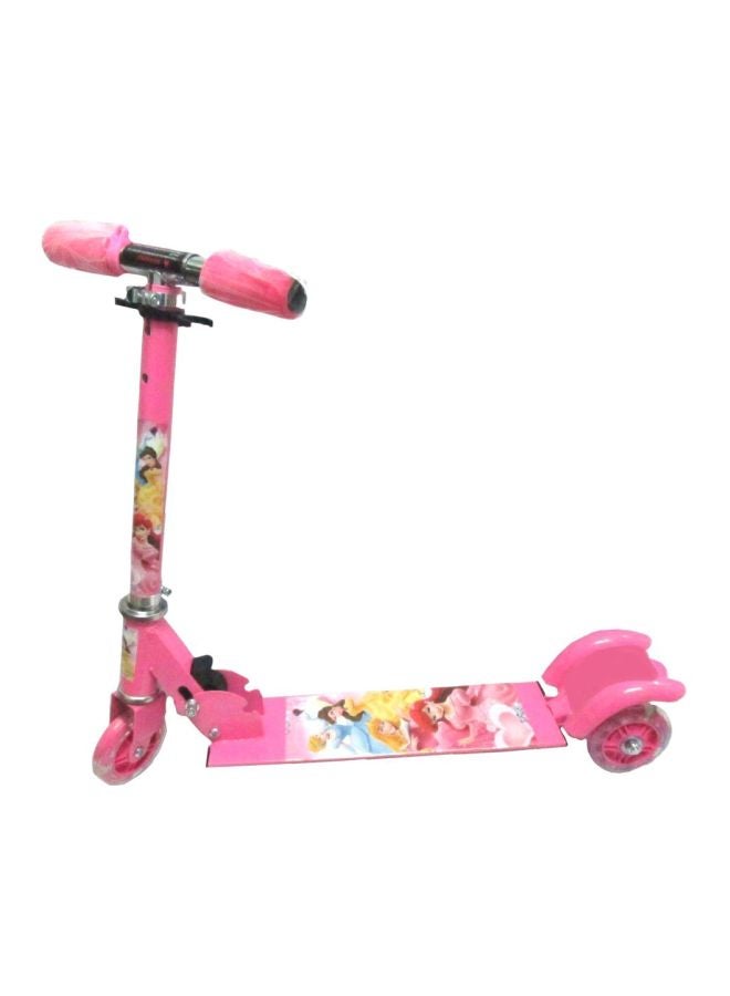 سمارت بيكس سكوتر قابل للطي مزود بعدد 3 عجلات طراز 1189 وردي