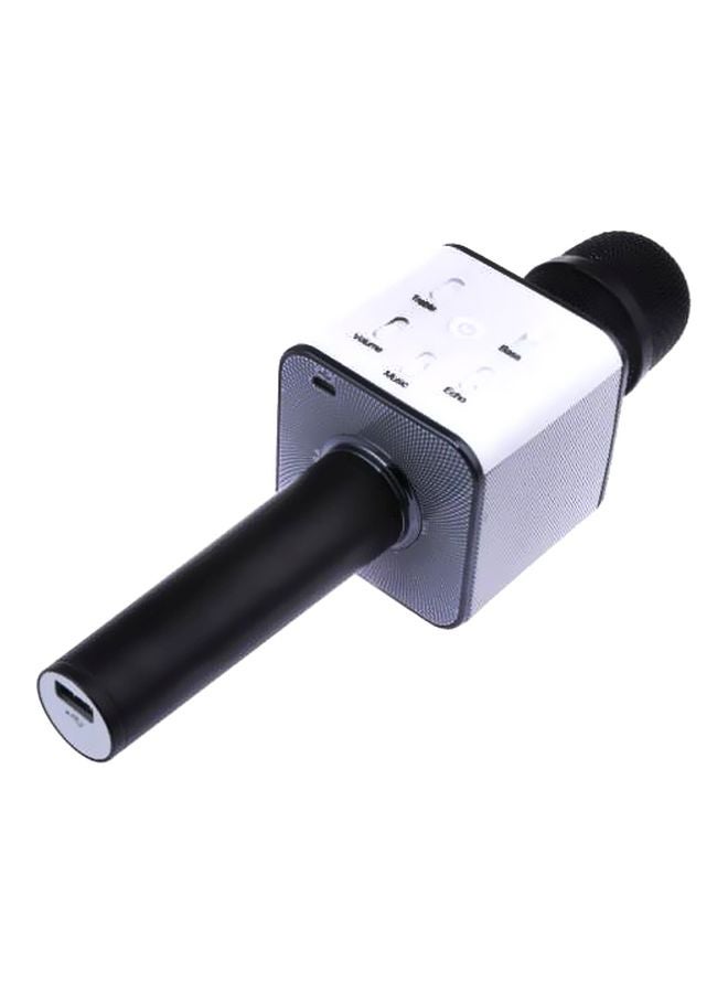 Q7 Karaoke Microphone 2724573520526 Black/White  - Image 3
