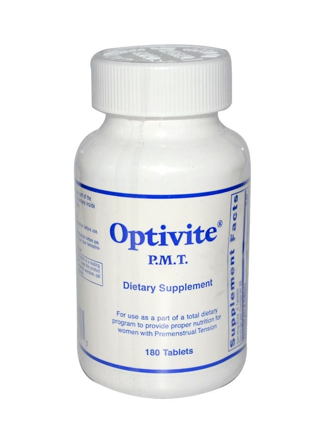 Optimox Optivite P.M.T. Dietary Supplement - 180 Tablets