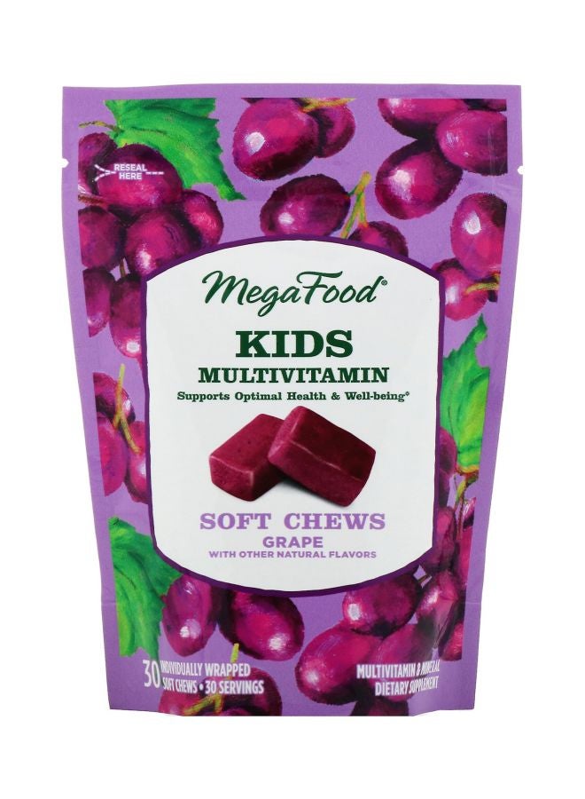 Kids Multivitamin Soft Chews Dietary Supplement - 30 Soft Chews