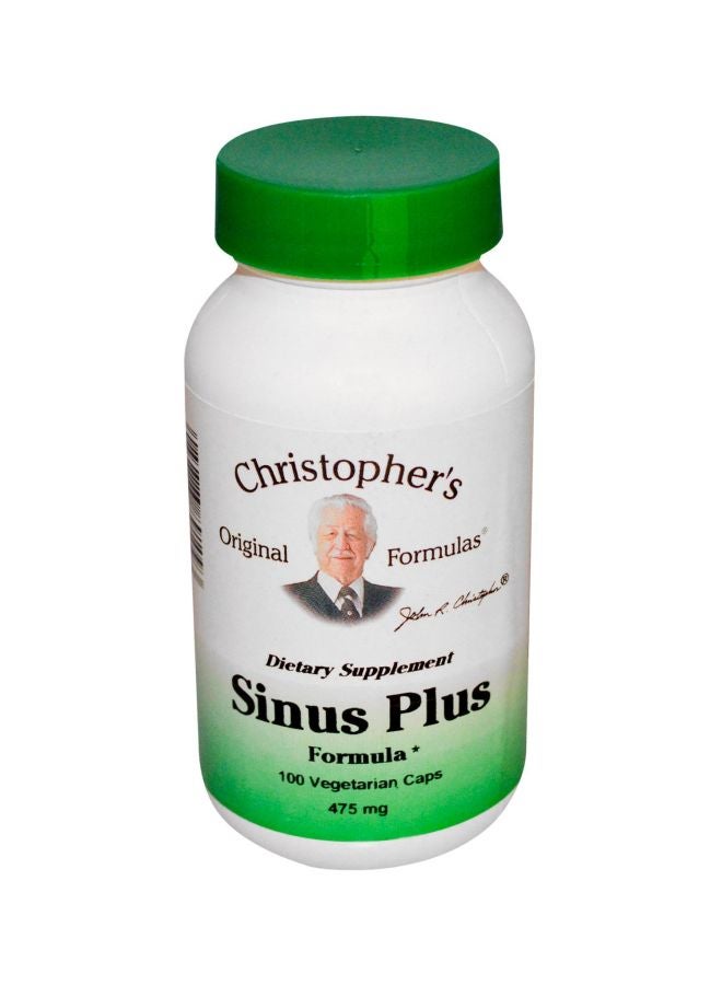 Christopher's Original Formulas Sinus Plus Formula 475 mg - 100 Veggie Caps 