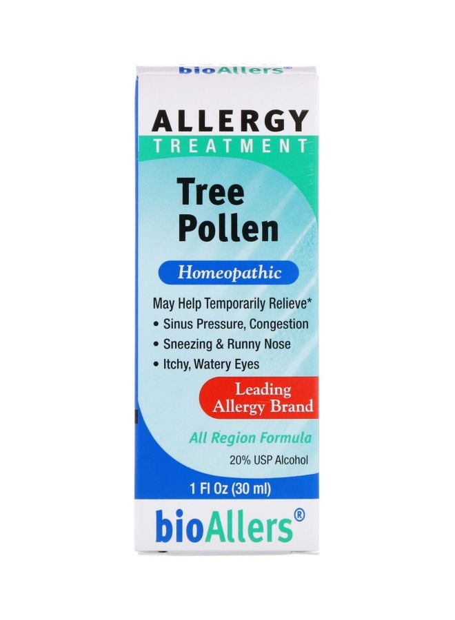 NatraBio BioAllers Tree Pollen Homeopathic 