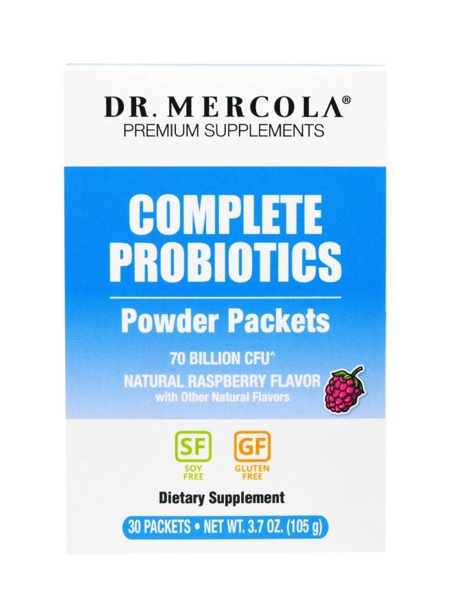 Dr. Mercola Complete Probiotics Powder Packets Dietary Supplement - 30 Packets  - Image 2