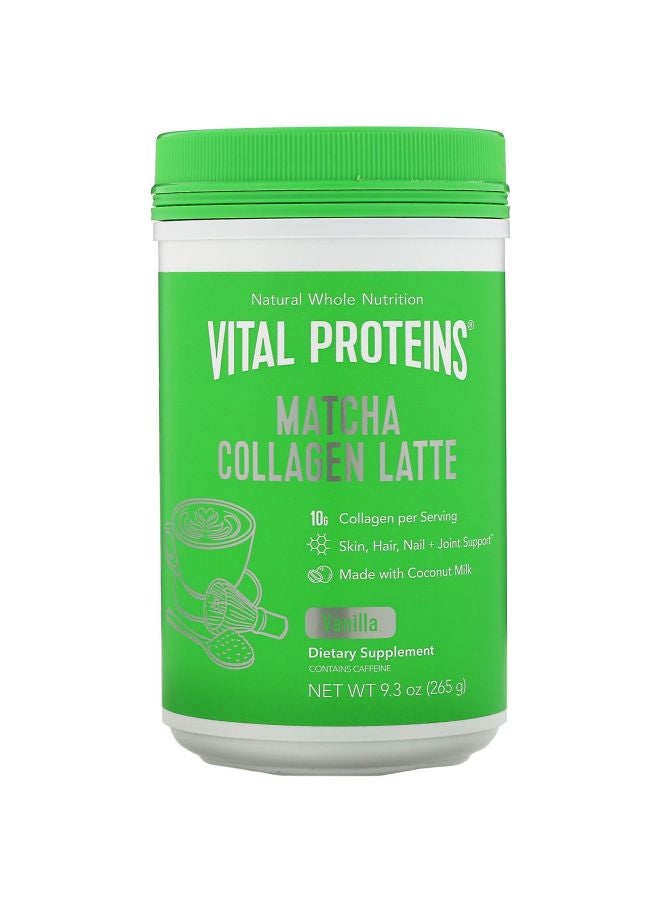 Vital Proteins - Matcha Collagen Latte Dietary Supplement - Image 1