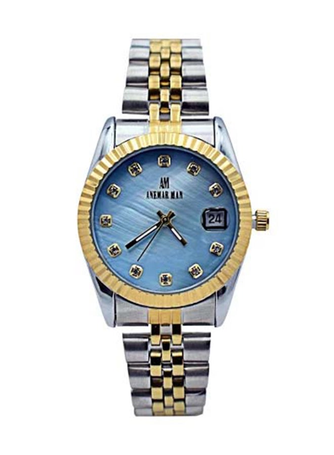 ANEMAR MAN Women's Stainless Steel Analog Wrist Watch 001-0078-10