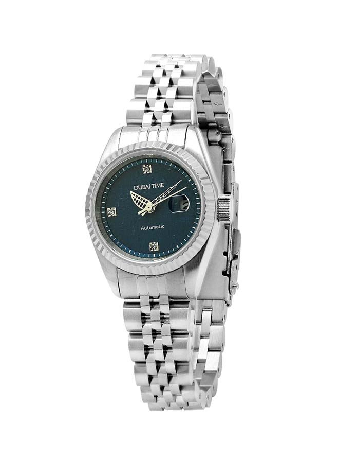 Dubai Time - women Stainless Steel Analog Quartz Wrist Watch TW-DT170477LBSS - Image 1