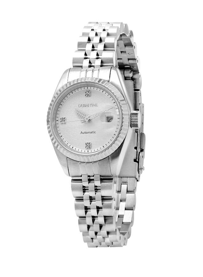women Stainless Steel Analog Quartz Wrist Watch TW-DT170477LWSS