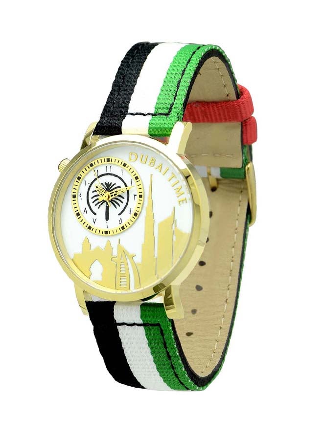 unisex Leather Analog Quartz Wrist Watch TW-DT140309FWYN
